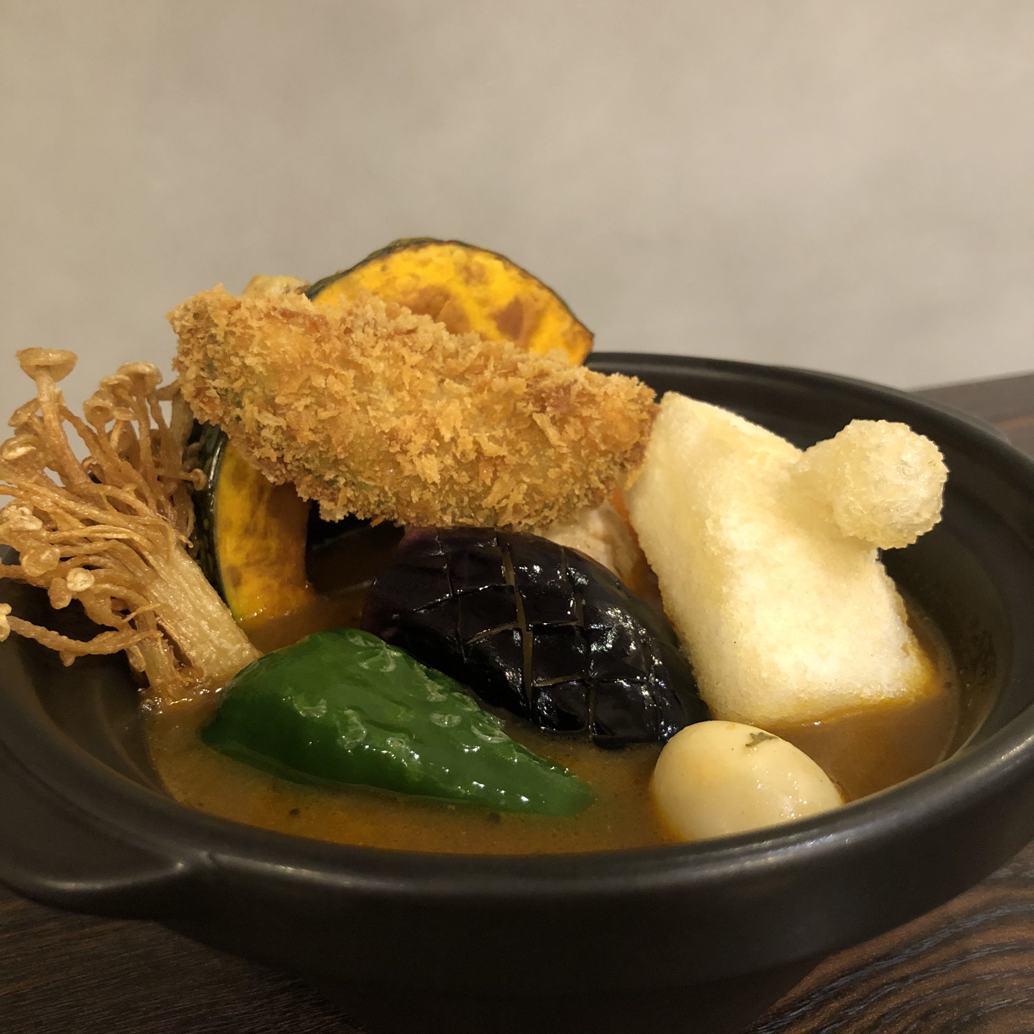 スープカレー森のバター 旭川 外カリッ 中もちっ 揚げ餅トッピング 餅はベーコンとの相性もいいので合わせてトッピングするのもおすすめです 今日もオープンです スープカレー 森のバター スープカレー森のバター 旭川 旭川市 アボカド 旭川