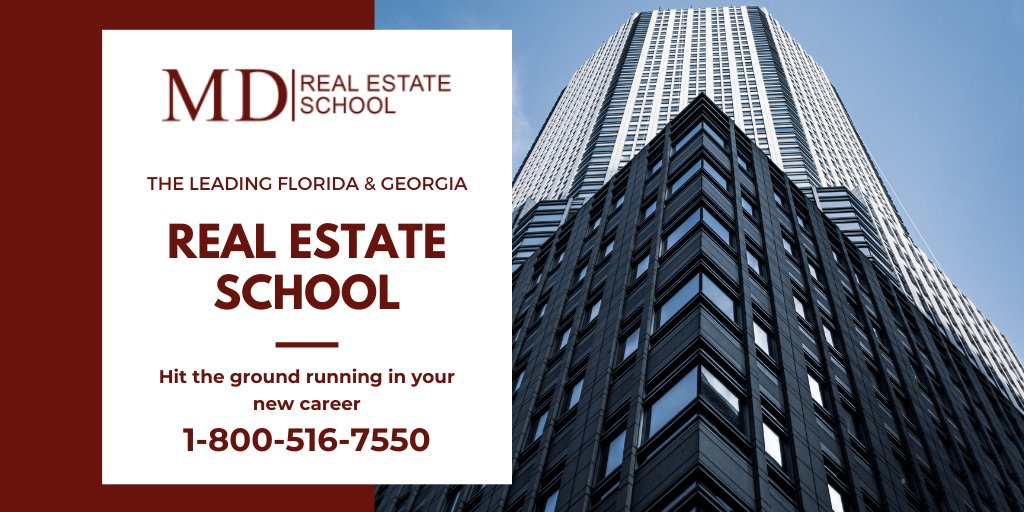 Merrick Damon has created a program to not only prepare you to pass your exam, but to equip you with the information and tools you will need to compete in this completely new #RealEstate market.

👉 👉 👉 mdrealestateschool.com or call 1-800-516-7550