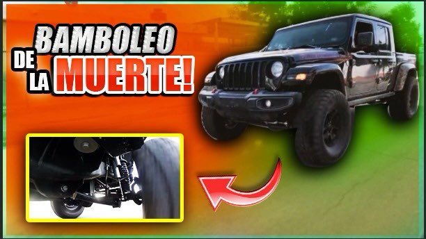 BAMBOLEO DE LA MUERTE A MI JEEP GLADIATOR 😣 || BARBAS GARAGE youtu.be/3ED3aNwvql0 vía <a href="/YouTube/">YouTube</a>