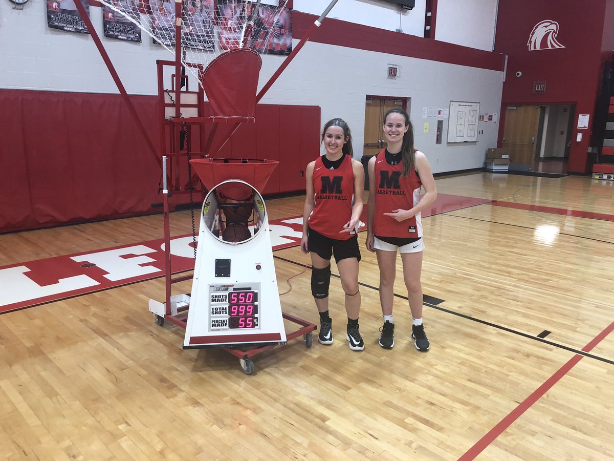 These two stayed 90 minutes after practice to shoot 1,000 three point shots! Thanks for putting in the extra work ladies!
#stillworking
#stillbelieving
#stillfighting