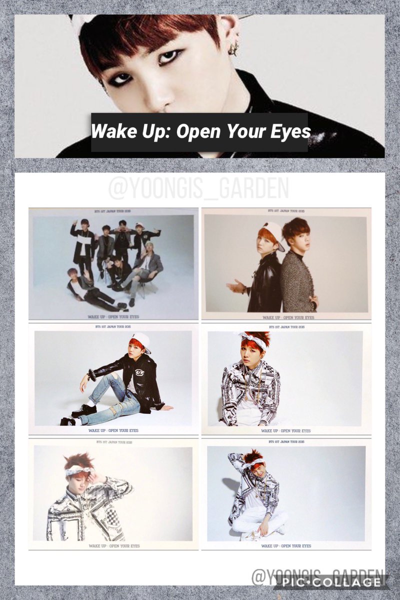 BTS 1st tour Wake Up: Open Your Eyes photocard templates. #btswtt