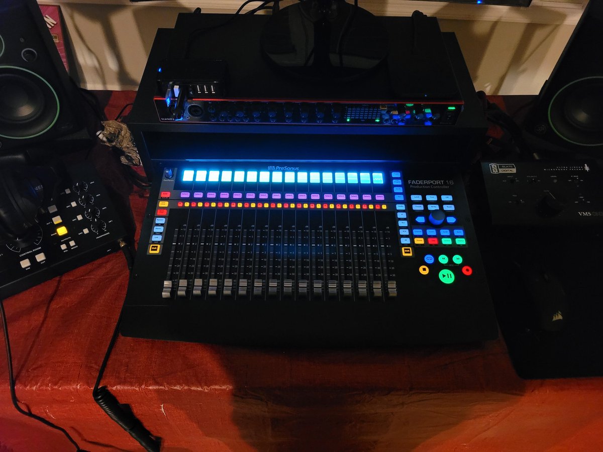 89ties's tweet photo. Look what just came in. Time to play @PreSonus #Faderport16 #Faderport #presonus #dawcontroller #letsseewhatitcando https://t.co/CTL7ORw4Vd