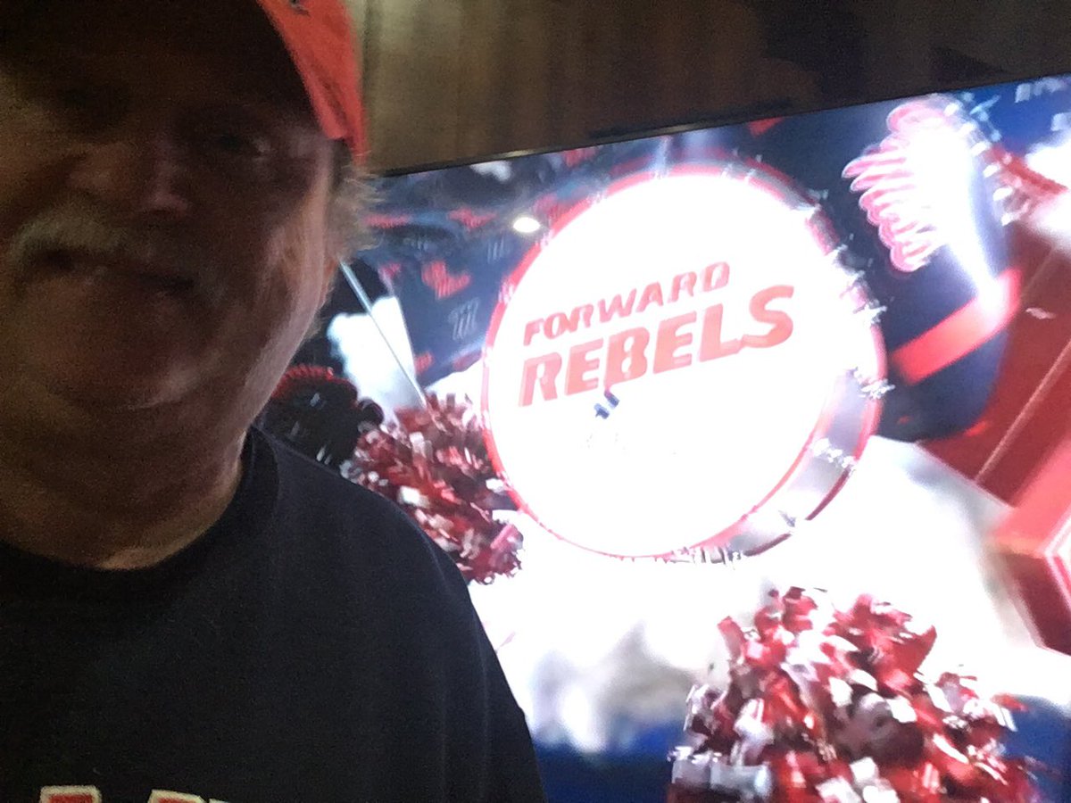 jjohnson7680's tweet photo. Enjoying Gameday with the Rebs! #HottyToddy #HomeTeam https://t.co/WP2v6iMnCW