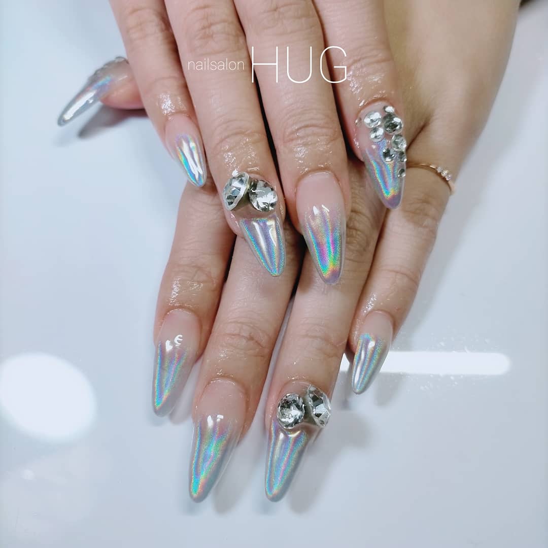 NailSalonHUG's tweet photo. ユニコーン🦄グラデーション✨ギランギランしてて宇宙人みたいなネイル👽👾

#nailsalonHUG #nailhug #hug #HUG #nailHUG #nail #Nail #ネイル #岡山ネイル  #岡山市ネイル  #sculp #スカルプ #スカルプネイル 　#ユニコーンネイル #ユニコーングラデーション #ギラギラネイル #派手ネイル https://t.co/jG9CRnbrai