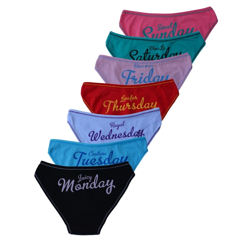 #ohsopretty Every Weekday Panties Pack 7 Pcs kalonlingerie.com/every-weekday-…