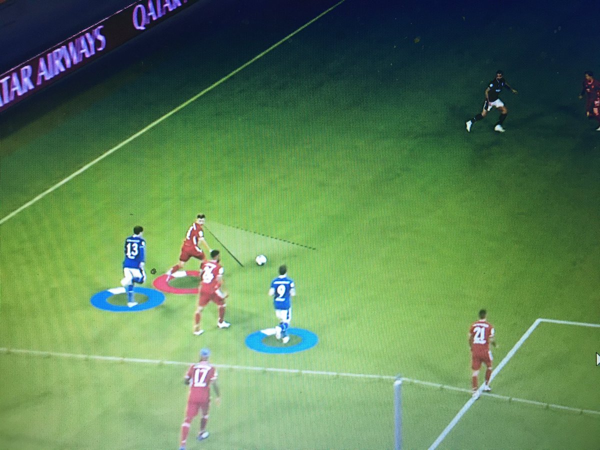 He is always thinking ahead, looking where to play the next pass even before he has the ball.He is always well aware of his surroundings, making sure where the opposition is, but also calibrating the next course of action. He is always thinking.