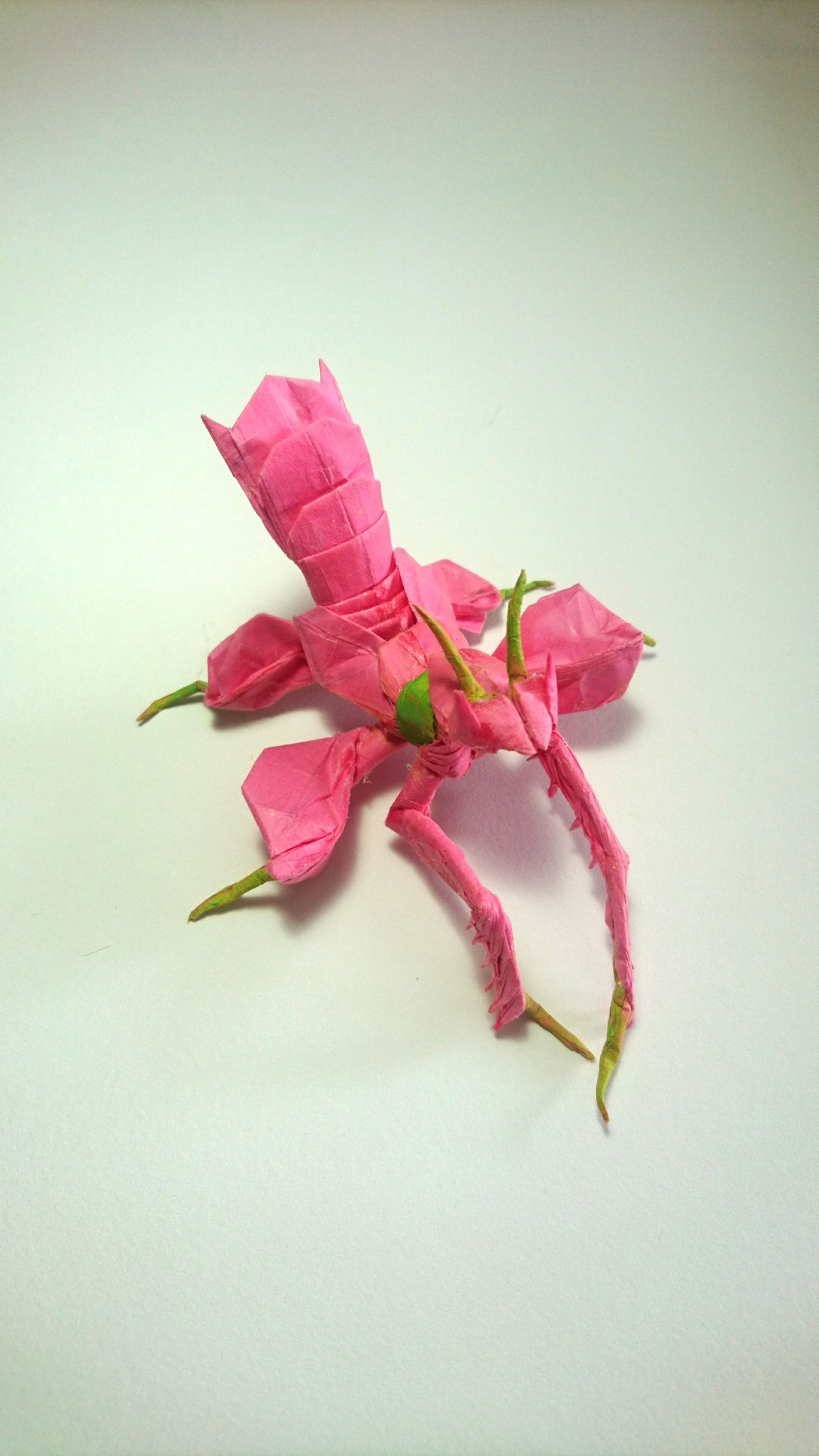 ふるおろ ハナカマキリを創作して折ってみました 48等分 インサイドアウト作品です 他の方と作品被りしてました 折り紙 折り紙作品 T Co Uvrjrinjaf Twitter