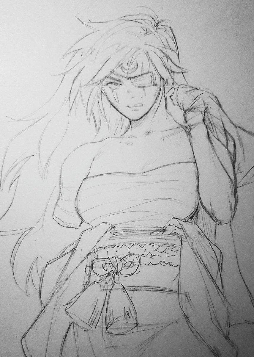 Baiken WIP...
#guiltygear 