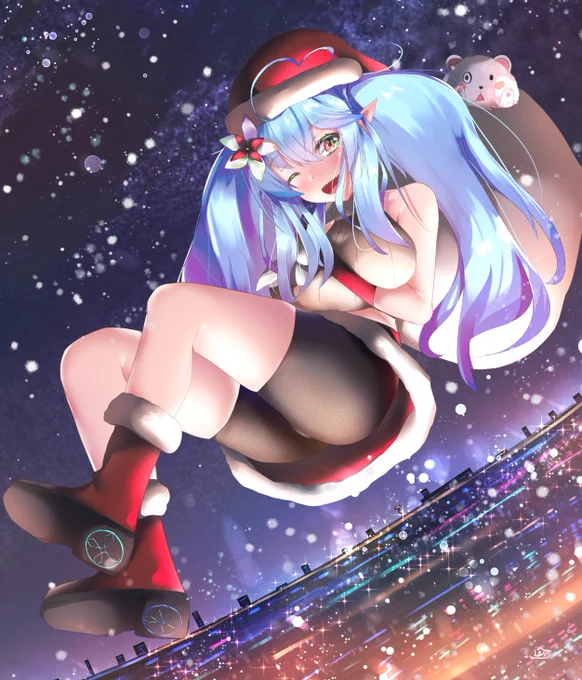 #1月になったのでフォロワーさんに自己紹介しようぜ 
ホロライブの雪花ラミィさんをたくさん描いてます
今年もよろしくお願いします! 