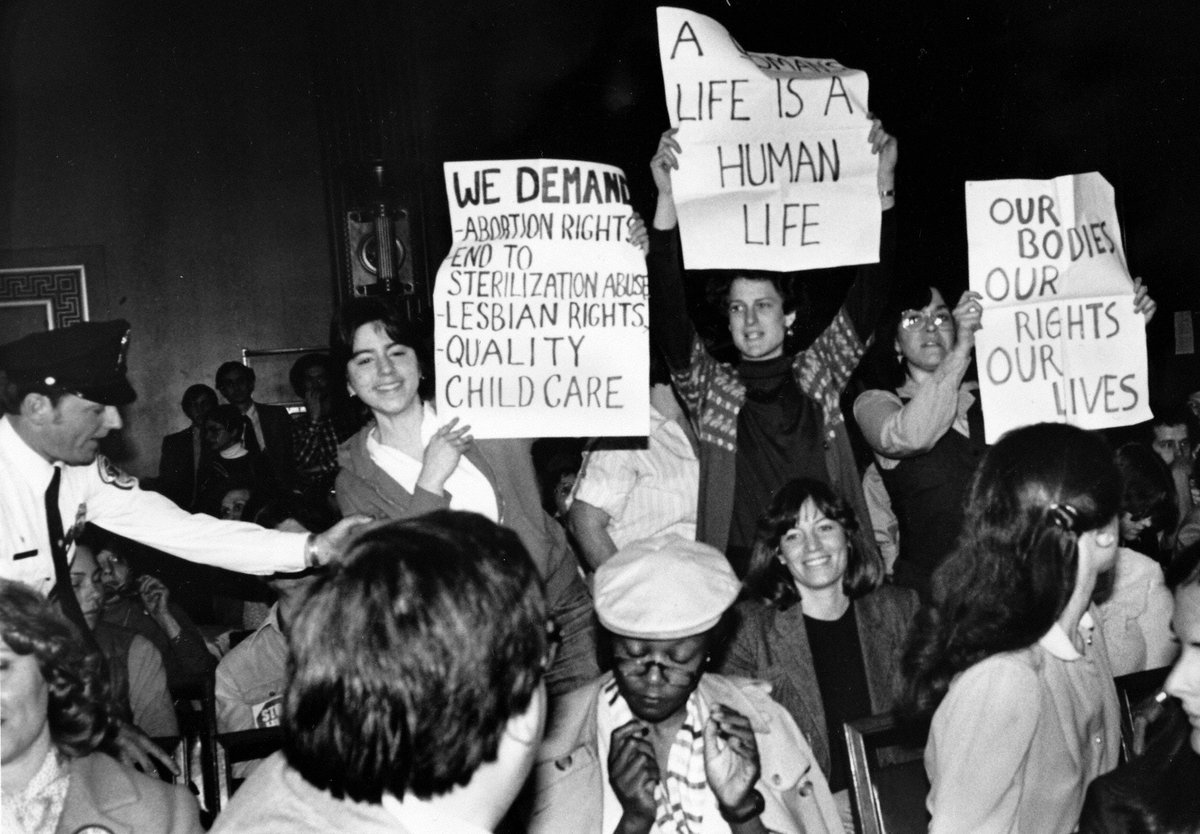 sarahschulman3's tweet photo. In 1982 I disrupted Congress to protest an anti-abortion bill, was arrested on the spot with five other women, taken to jail and had an 11 day jury trial. Today's hundreds of racist Putsch Trumpers had better all be made accountable. https://t.co/UeHnKu3KzC