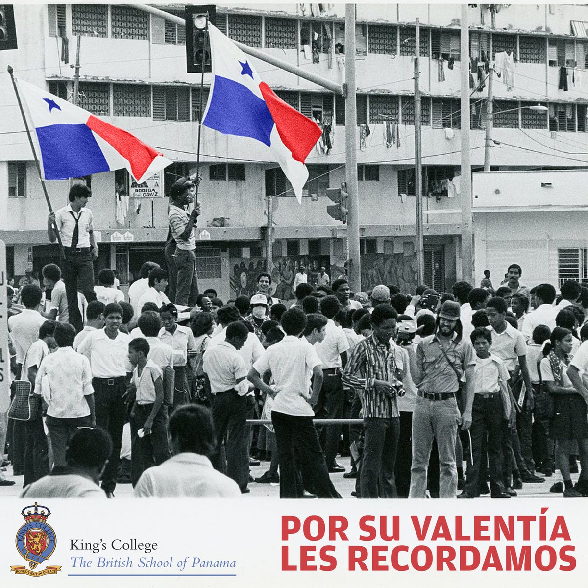 Conmemoramos 56 años de la valentía de esos panameños y panameñas, estudiantes incluso, que dieron su vida por sus ideales y el amor por su patria. ¡Siempre recordaremos su valor!