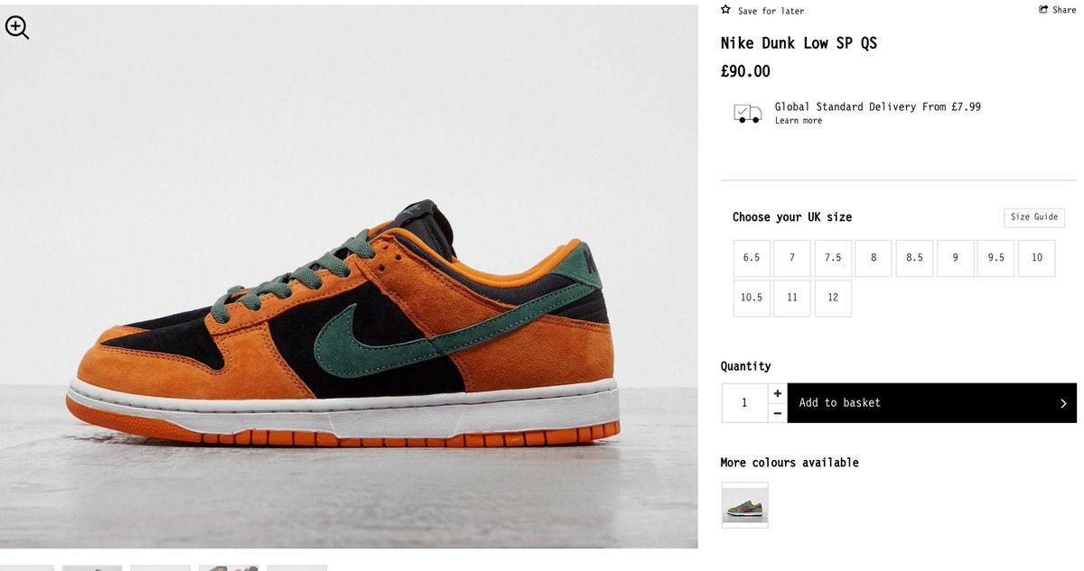 footpatrol off white dunk