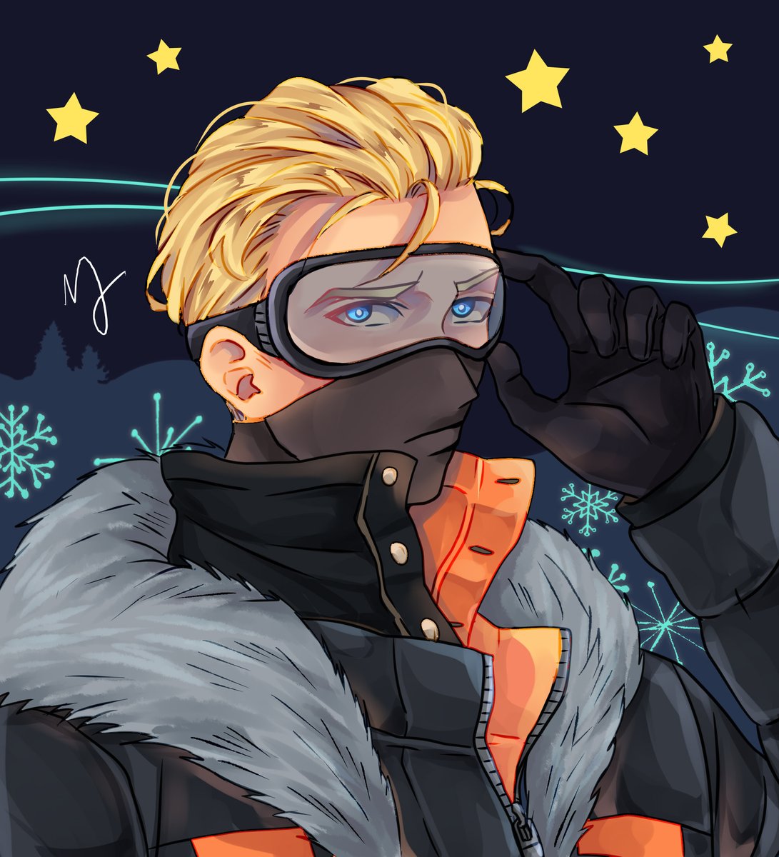 cookiekurimu's tweet photo. final addition to #lifelinegame list of protagonists โจ V. Adams from Lifeline: Whiteout #fanart #vadams https://t.co/JBaYCJIbt8