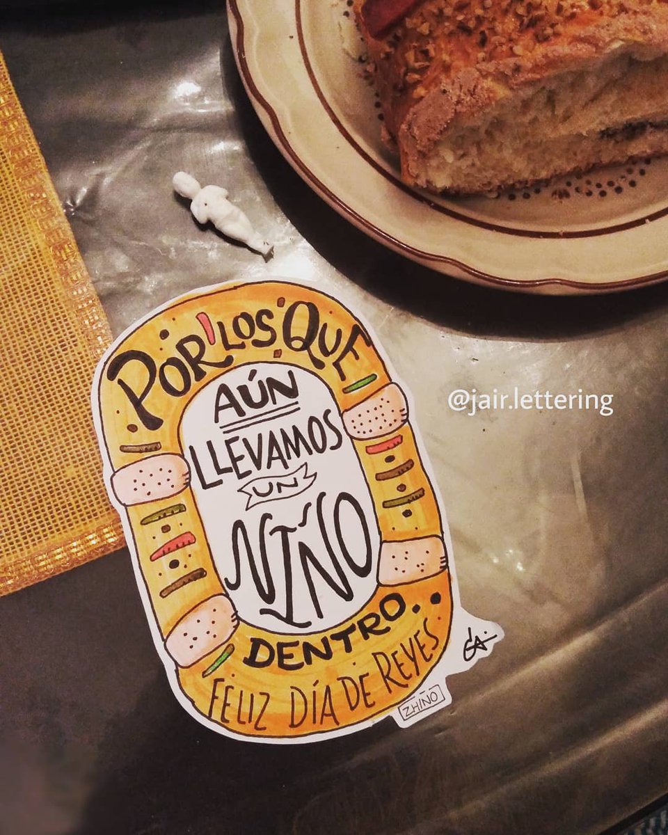 YairconJ's tweet image. Apenas voy a comer rosca y ya me salió el mono.😢 

Yo queria el verde orejón.

#handlettered #handlettering #reyesmagos #diadereyes #letteringenespañol #lettering