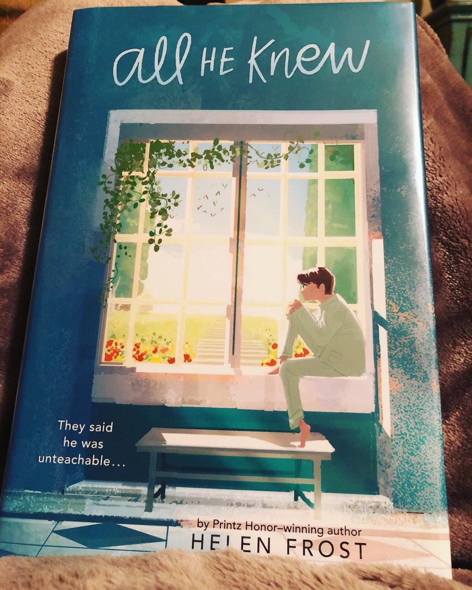 Oh my❤️ my first middle school book read for 2021, &amp; listen, every person young &amp; old should read this book! It will bring every emotion possible to the surface; you will laugh, cry, be furious &amp; appalled. “All He Knew” by Helen Frost-a new favorite!! <a href="/PinkstonMiddle/">Pinkston Middle</a> <a href="/Dr_JakeLong/">Jake Long</a>