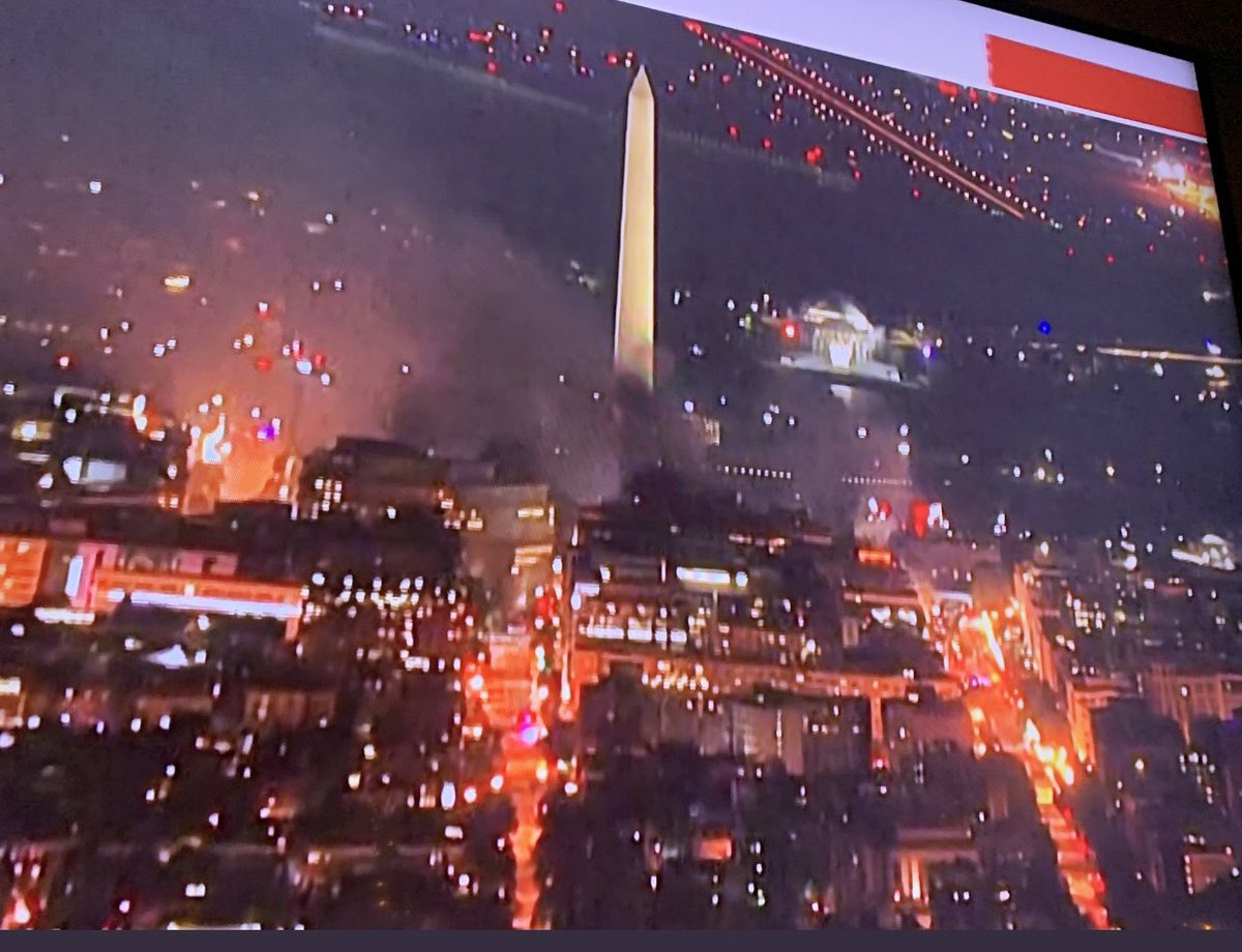 Remember: When BLM burned down cities for months, the Mayor of DC created a park for them across the street from the White House