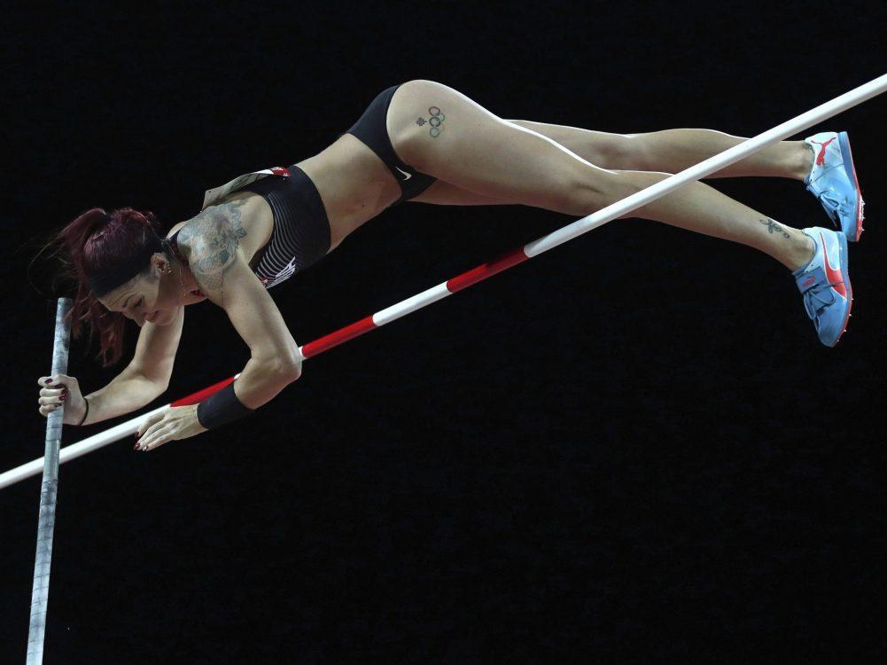 New attitude, and altitude, for pole vaulter Anicka Newell