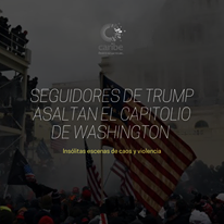 CanalCaribeCuba's tweet photo. ¿Cómo entender los hechos de este 6 de enero de 2021 en el Capitolio de #EEUU 🇺🇸?

Siga la cobertura de @CanalCaribeCuba:
https://t.co/omnvXTIVvi
https://t.co/6ODX41mDgR https://t.co/XtwImPa3A8