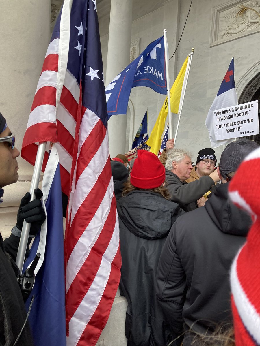 When they got inside the two security guards that had been guarding the door were lying prostrate on the ground. They found it odd that only two guards had been guarding that door.