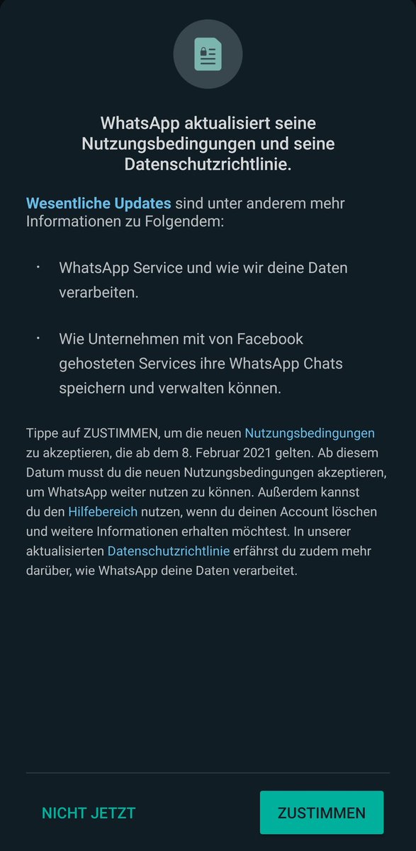 bldybyt's tweet photo. Ok.
Ab dem 08.02 kann man mir dann old school ne SMS schicken oder mich via Threema anschreiben - Threema ist eh besser! https://t.co/zd7HczgG2X