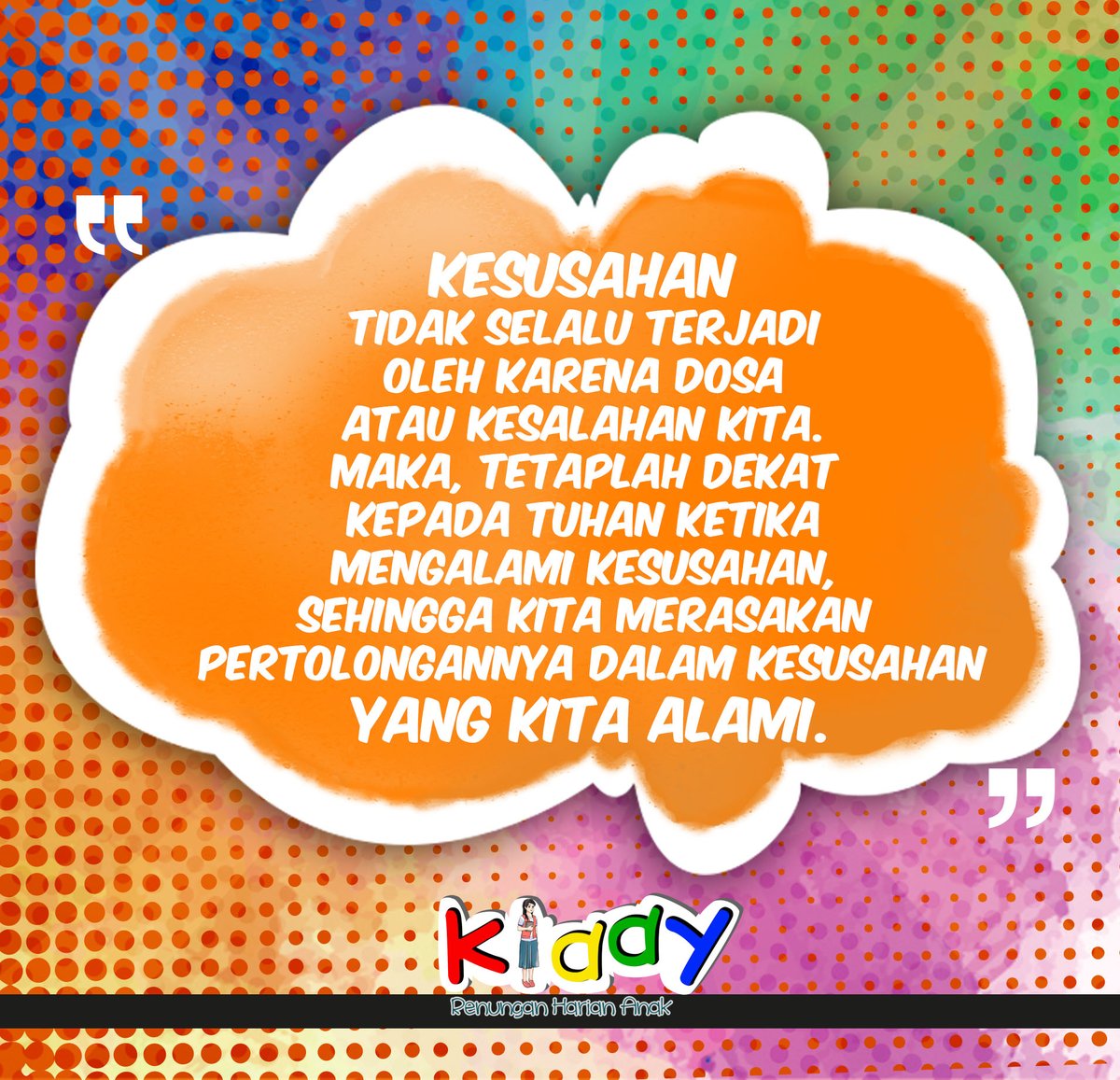 Mari ayah ibu, dampingi adik-adik membaca renungan Kiddy hari ini ykb-wasiat.org/2021/01/07/mem…

#renungan #anak #sekolahminggu #kiddy #salah #beladiri #keluarga #pertolongan #Tuhan #ykbmediaministry #ykbmediasinodegki #gkidigitalministry <a href="/Arliyanus/">Arliyanus</a> <a href="/ykbmedia/">YKB</a>