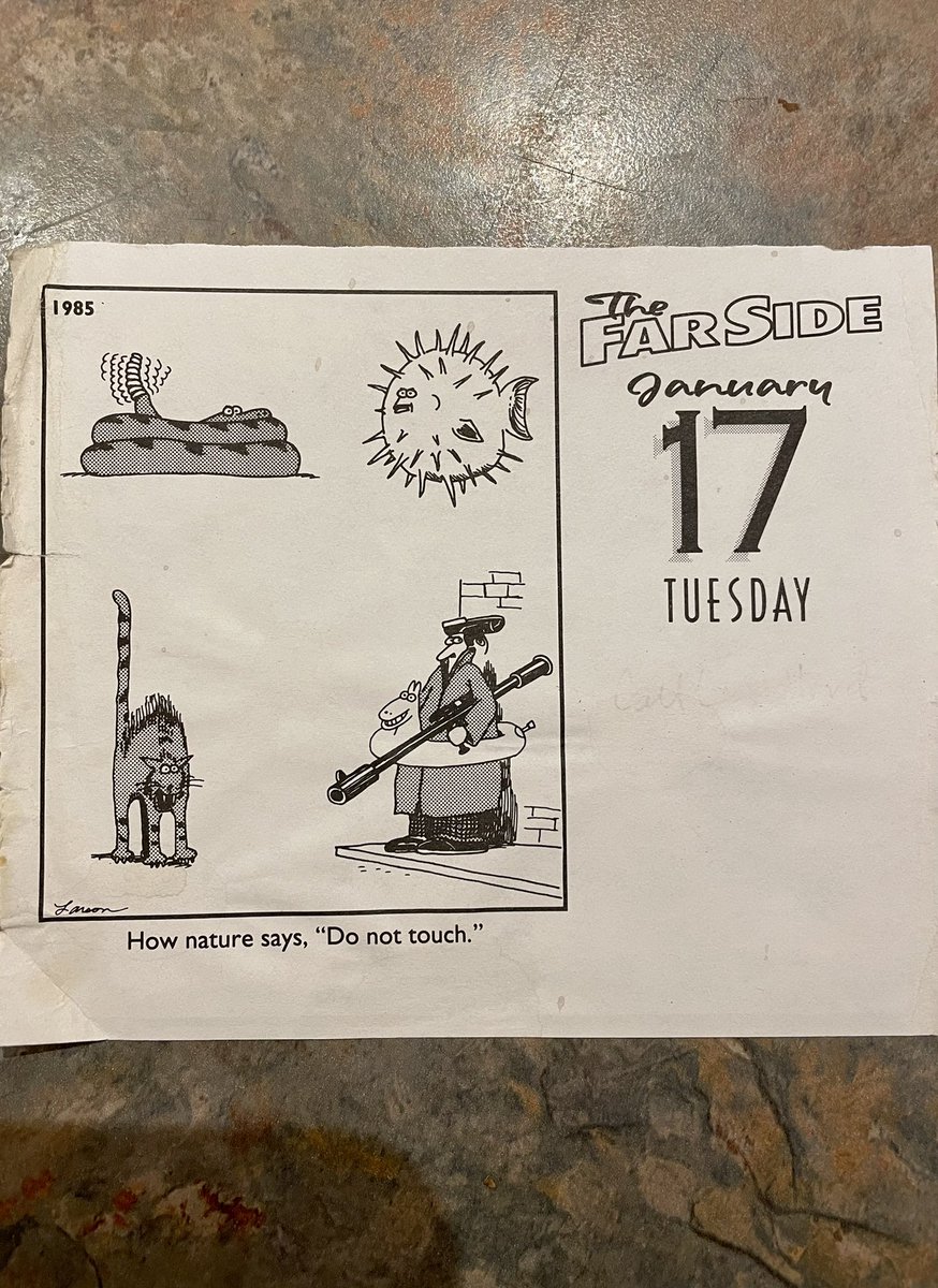 ginger_imster's tweet photo. I never anticipated that a beloved Far Side cartoon from 1985 would proove to be prophetic....look at the lower right quadrant of Larson's visionary image.... https://t.co/rYuKjzZlw4