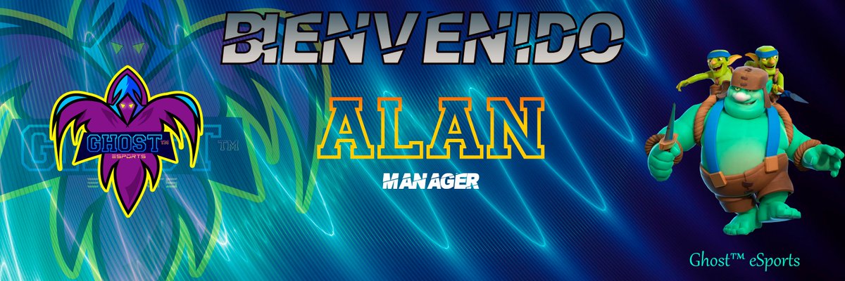 #ClashRoyale | Presentación 

👻NEW STAFF👻

Un nuevo Fantasma que llevara un cargo fundamental para que el Team nunca falle y siempre lo aliente para triunfar en la Arena.

💥Manager💥

Bienvenido amigo, <a href="/ALANpal21502721/">ALAN palacios</a>!👊
#GoGhost