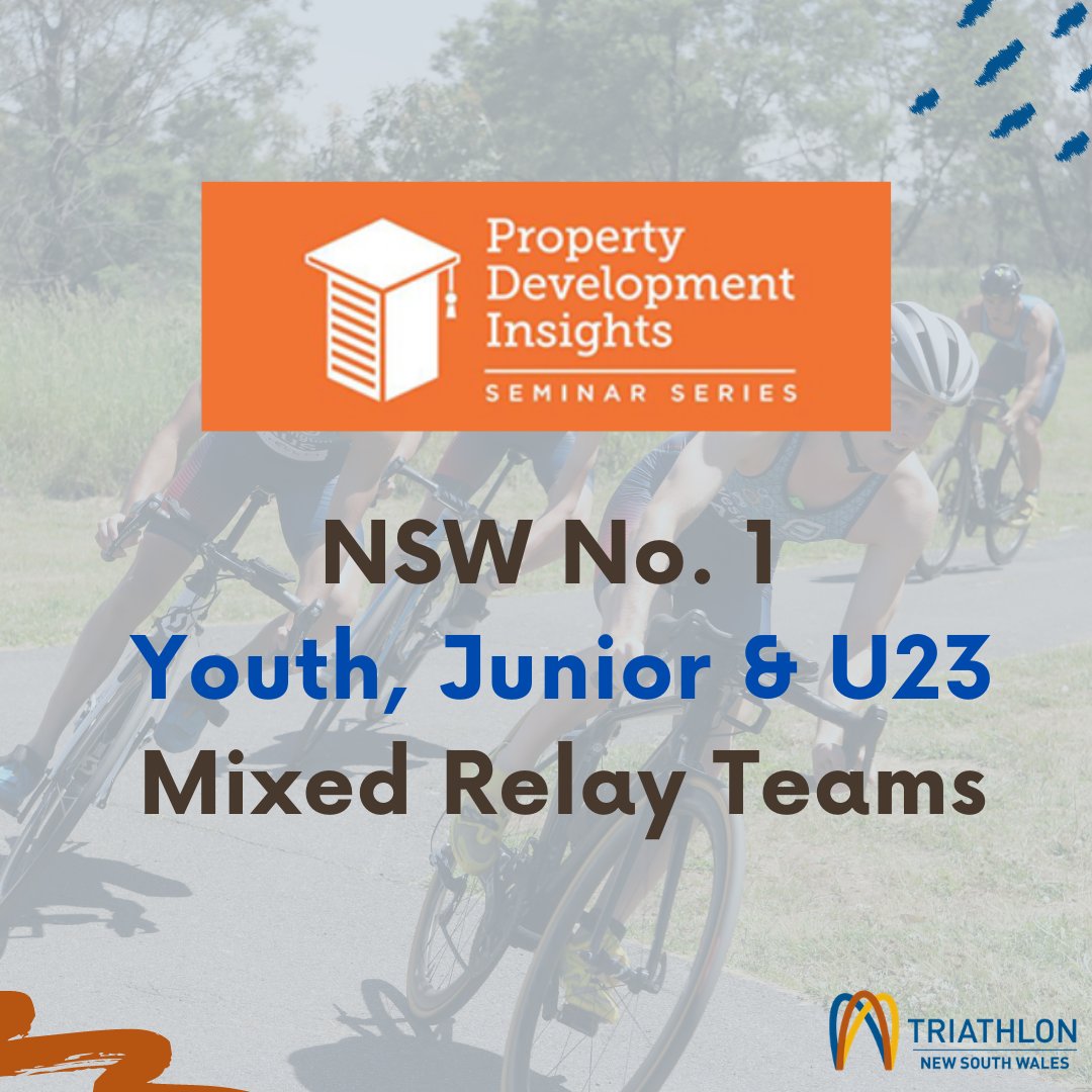 TriathlonNSW's tweet photo. Meet the NSW No. 1 Mixed Relay Team athletes, proudly supported by Property Development Insights, who  conduct residential and commercial property development courses in Sydney NSW. Click here: https://t.co/yElbSchdQ7 https://t.co/ctG5bKdvfH