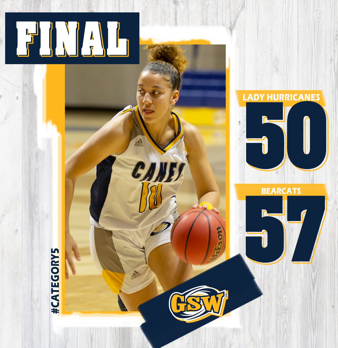 🏀| FINAL

No. 13 Lander barely escapes out the Storm Dome as @GSW_WBasketball drops their @PeachBelt Conference opener. 

J. Samuel (20 pts, 6 steals) and @jstorr_11 (13 pts) led the way while @_kaylagrant led the team with 14 rebounds.