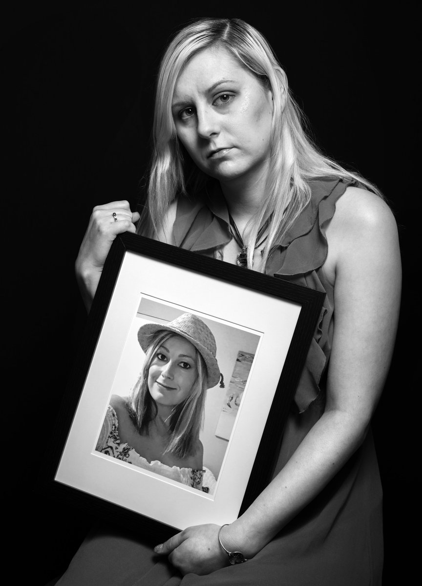 Rebecca Smith was murdered at the front of our newsroom. She was our Sales Assistant and receptionist. She was the first one to confront the murderer and the first one shot after he shot through the front glass door. She was 34. Her sister Cindi and her family are heartbroken.