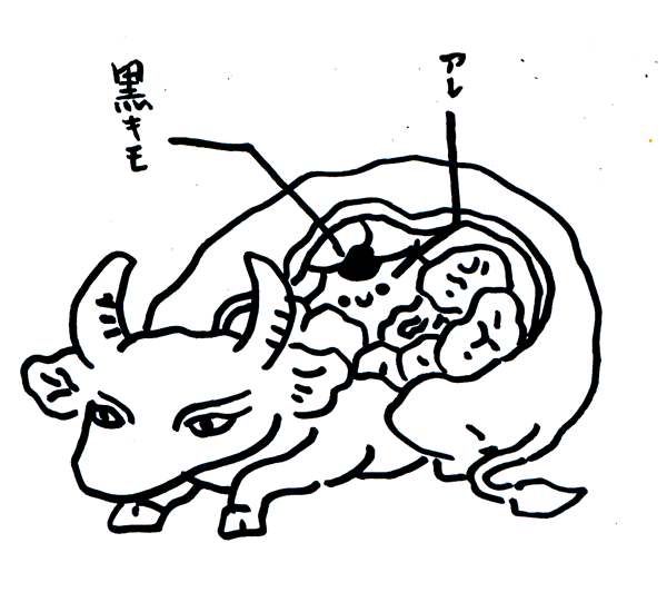アレのいる牛 