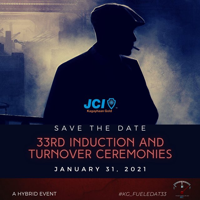 jcikg's tweet photo. Better get those suits ready for 01.31.2021.

#jcikagayhaangold #kgfueledat33 #JCIPhilippines #jcinorthmin https://t.co/sLobl6WIb4
