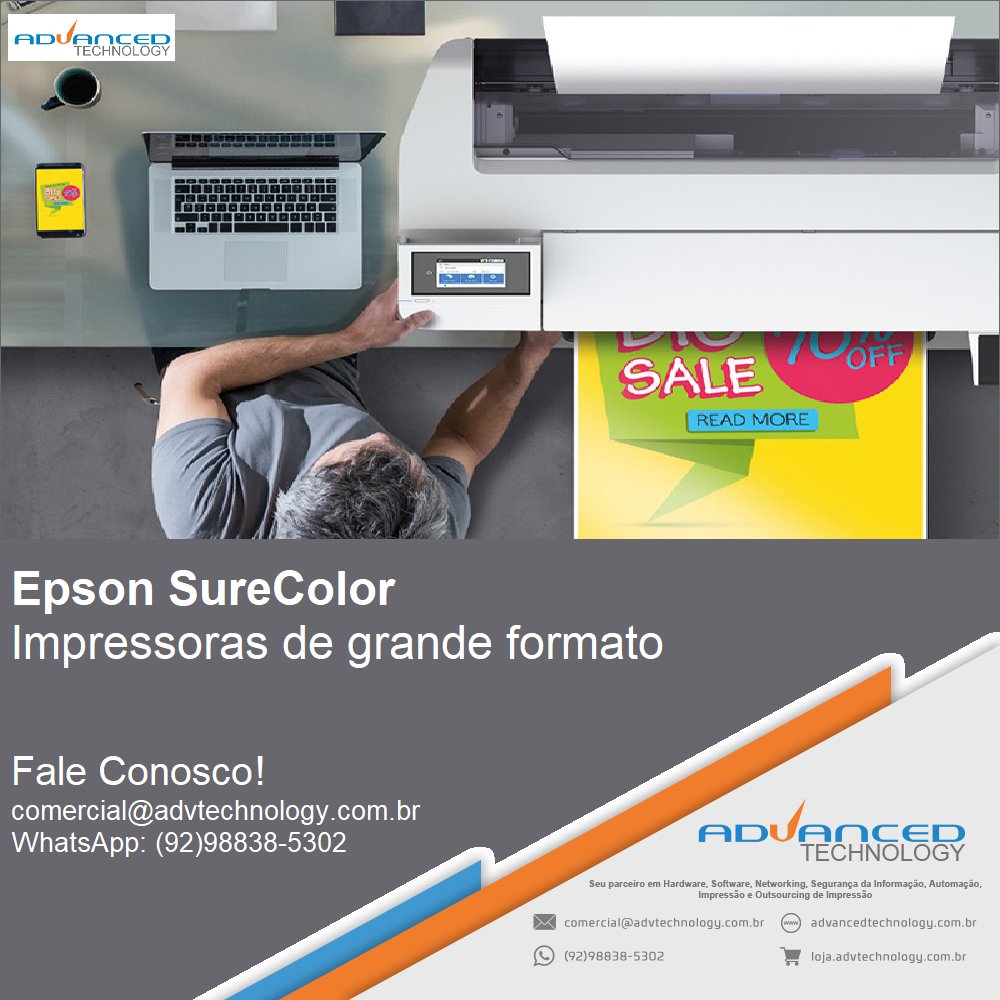 ADVTechnology's tweet photo. Soluções ADVANCED TECHNOLOGY
Impressoras Epson para Grandes Formatos

comercial@advtechnology.com.br
WhatsApp: (92)98838-5302
#advanced_technology https://t.co/LHDIhkIgFI