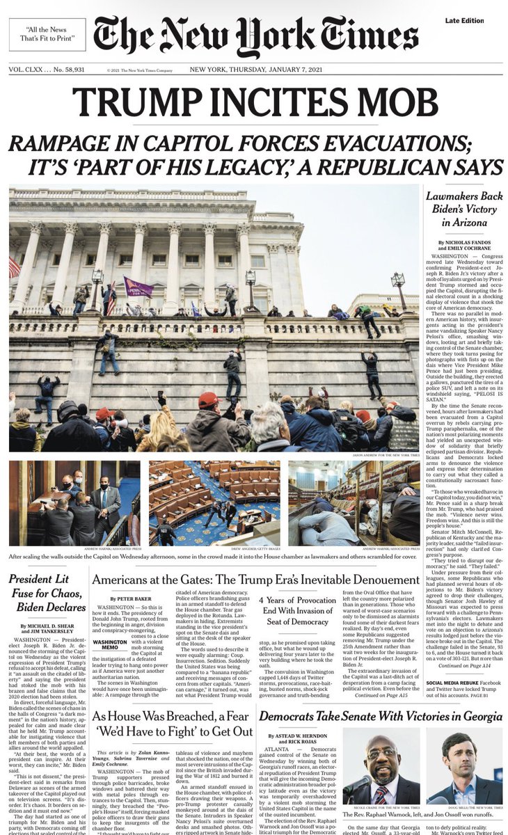 danielle_ivory's tweet photo. Tomorrow’s A1, The New York Times https://t.co/vg2wgbOknI