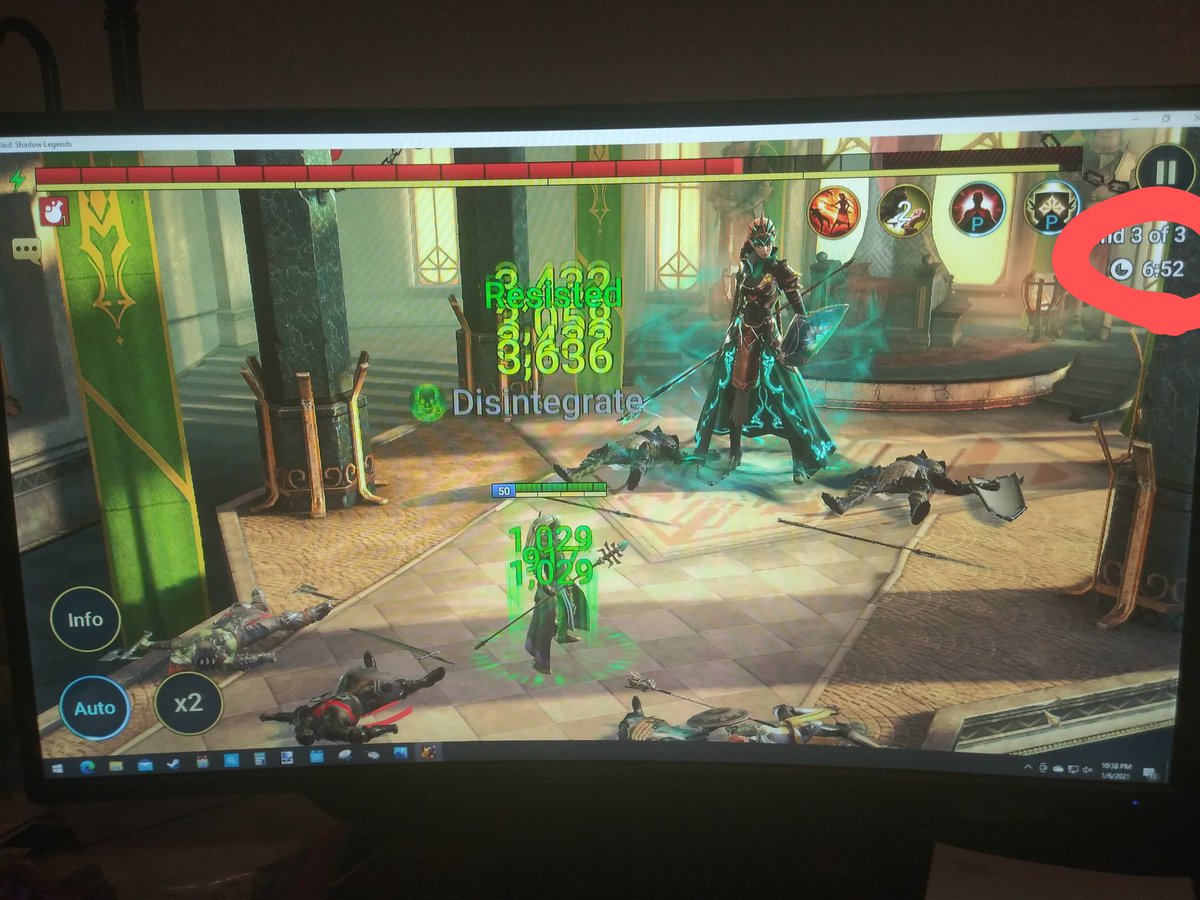 GunnerRecall__'s tweet photo. @plarium Well... Keep cycling self heals... Gotta go to bed so lets see how this ends in the morning before i go to work 😂😂😂 #RAIDshadowlegends https://t.co/6gwf3tHGNk