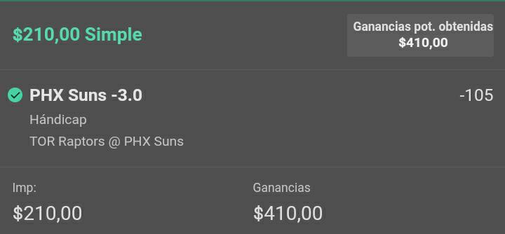 AssasinPick's tweet photo. Gente, nos vamos 2/2 hoy!!

Suns -3 ✅✅
Sassuolo ML✅✅✅ https://t.co/LCSvNbPp9v