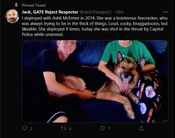 Pray for her friends and family. https://twitter.com/JackTherapist2/status/1347037110126206979?s=20