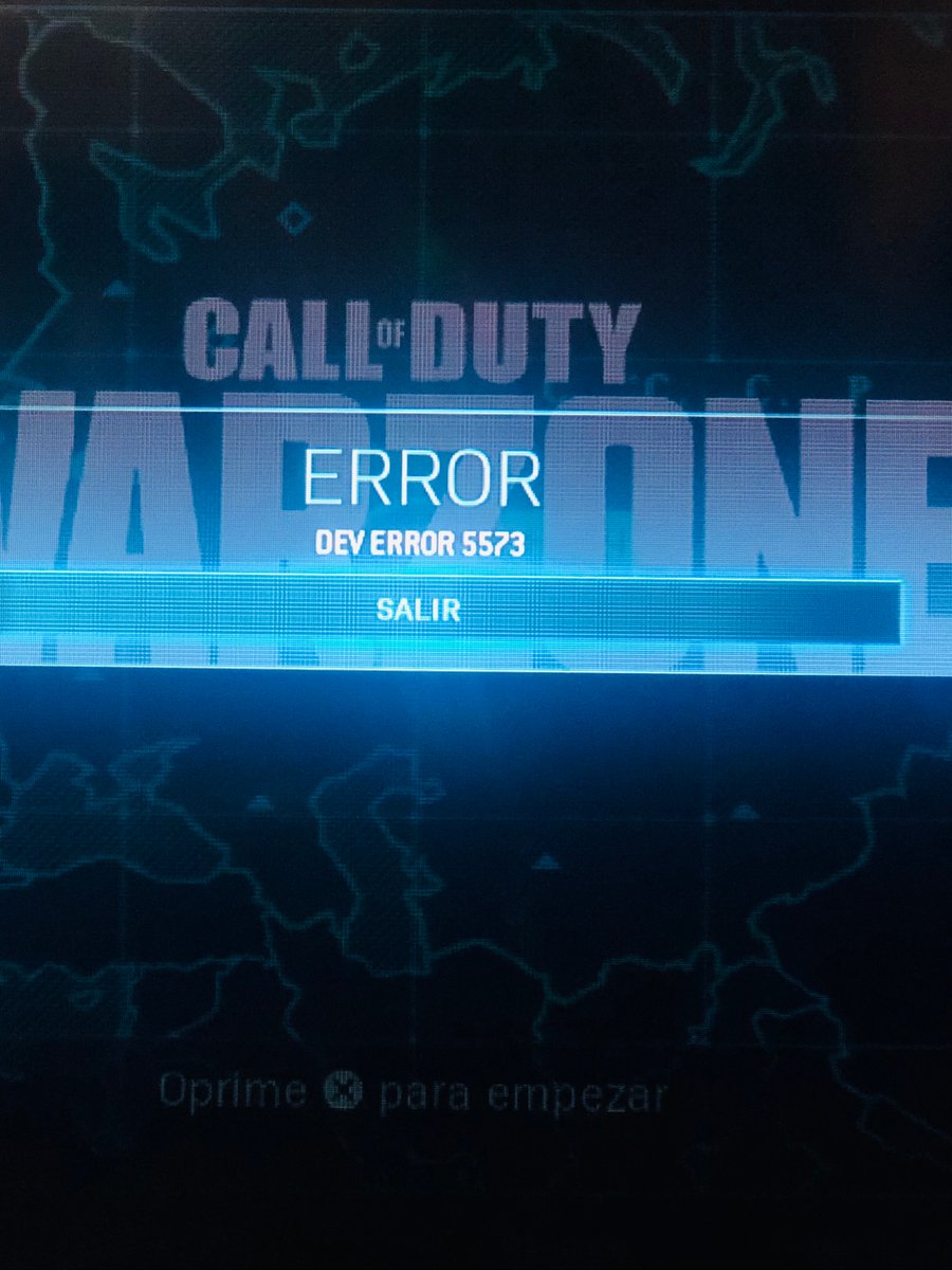 Amg09438609's tweet photo. @CallofDuty Me marca ese error ya van a varias veces que me saca del juego https://t.co/dcTrJYjqFn