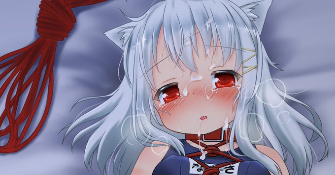 FANBOXとfantiaにぶっかけ差分
液体表現がんばった 