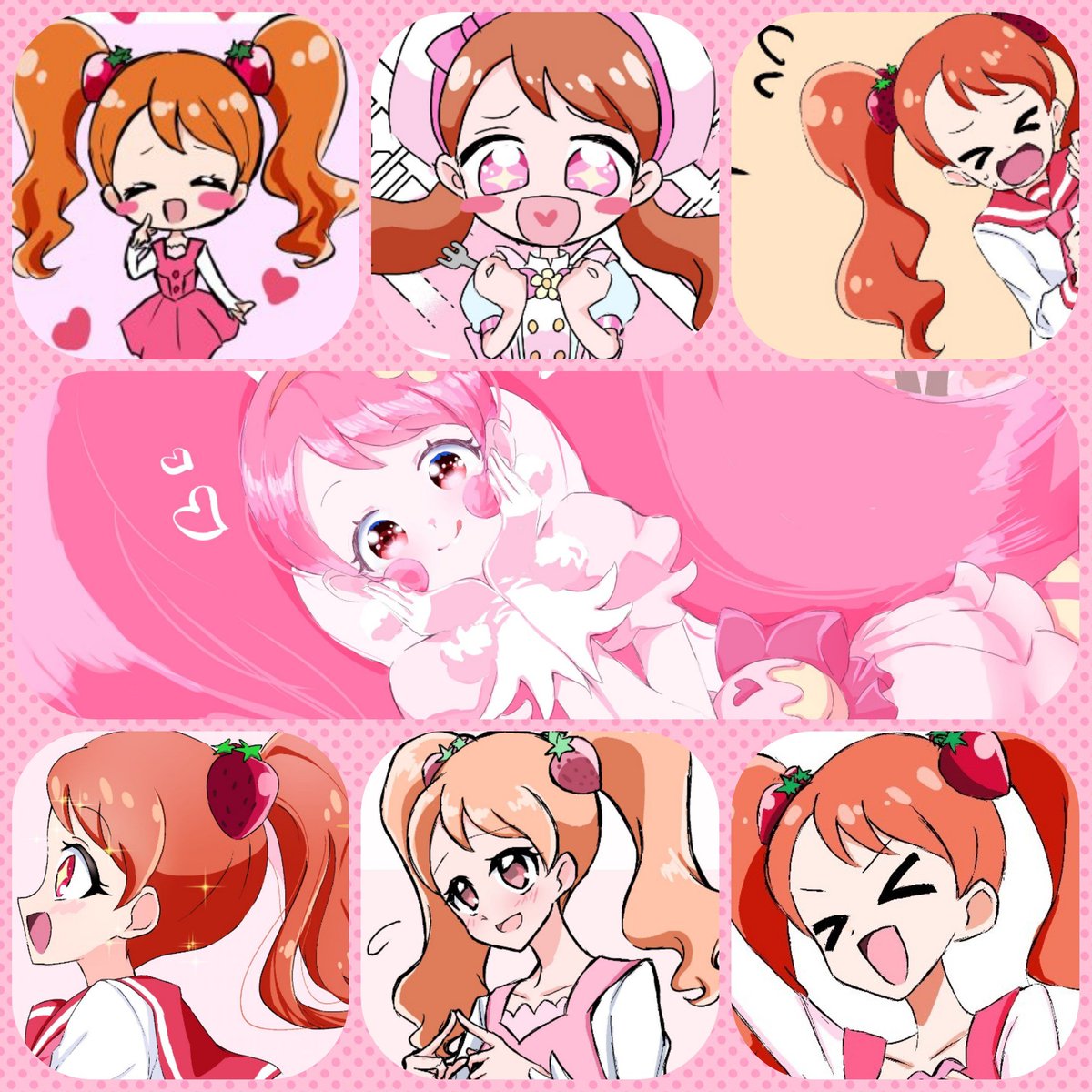 キュアホイップ生誕祭 宇佐美いちか生誕祭 いちかちゃんお誕生日おめでと 緑花の漫画