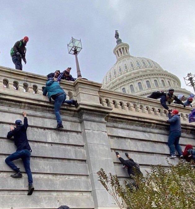 Amazing sights yesterday as Trump protestors storm Capitol Hill where Congress sits. 2 thoughts: 1st, many more would have died had these protestors been from Black Lives Matter. 2nd, this action is defining. Expect many more such assaults on the citadels of power in the future.