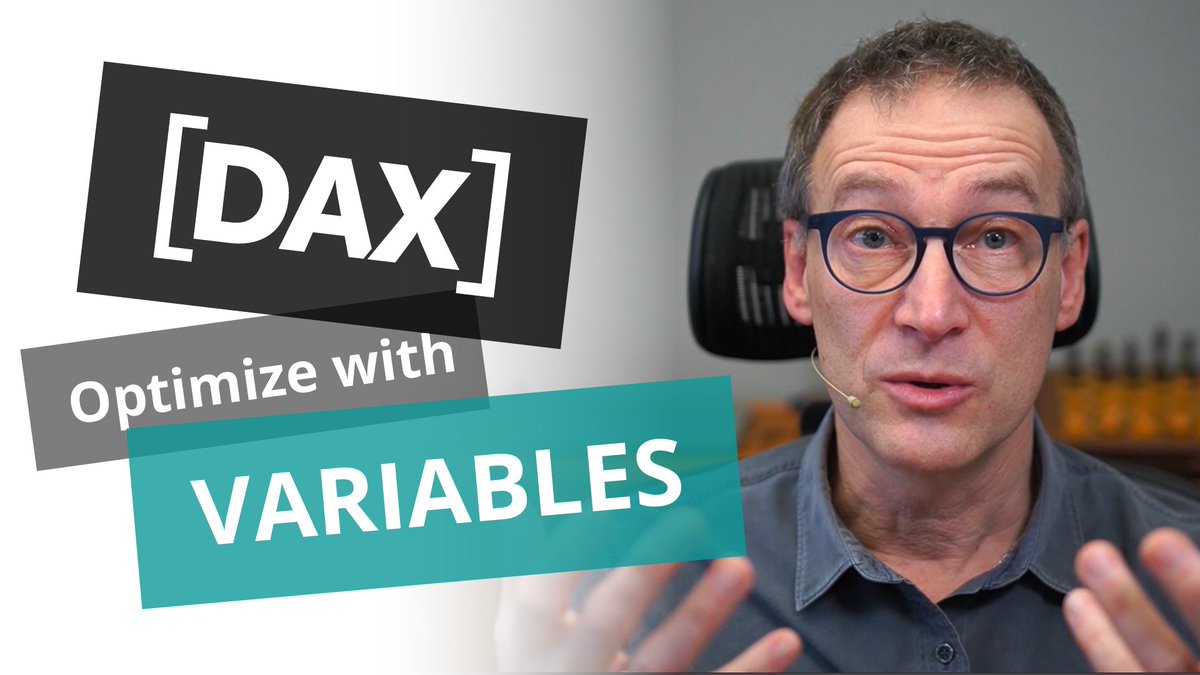 marcorus's tweet photo. How to use variables to optimize the performance of DAX expressions containing multiple instances of the same measure or the same sub-expression.

#dax #powerbi #ssas #tabular #daxstudio 

https://t.co/HV4lrHmv1v https://t.co/MH04bh4YWK