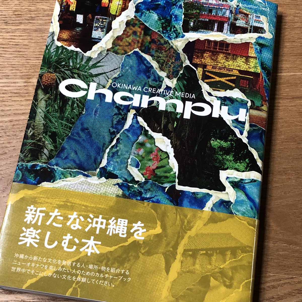 momoyogusa's tweet photo. ニューオキナワを楽しむためのガイドブック『champlu』を購入。沖縄に行ったら、ひたすら史跡めぐりが常なんだけど、紹介されているステキなお店にも行ってみたい。#沖縄本 #champlu https://t.co/BEa3Fbibhf