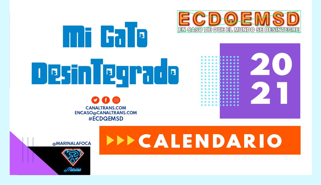 MarinaLaFoca's tweet photo. Llegaron los calendarios 2021!!!

Nuevamente gracias a los desintegrados que confían en este proyecto.

#MiGatoDesintegrado2021 😻

https://t.co/t5xCHSqUjd

#MiMascotaDesintegrada2021 🐶🦎

https://t.co/soZVQ6PwGj

#NosVemosEnElCalendario2022
#ECDQEMSD https://t.co/bSkPXCNBGl