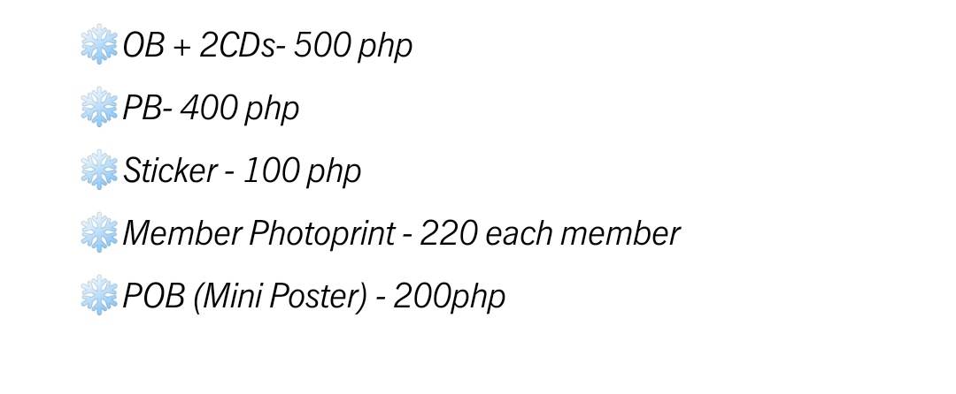 WINTERVERSEPH's tweet photo. Wts/lfb
help RT ππ»
#WINTERVERSEPH_GO
Stray Kids World Tour 'District 9 Unlock' Blueray Tingi PH GO
Pricelist in the picture+lsf only
DOP: pay 50% until tomorrow, balance on January 12
reply mine+item
PS: SURE BUYER ONLY!!! https://t.co/RS3W9UlGs6