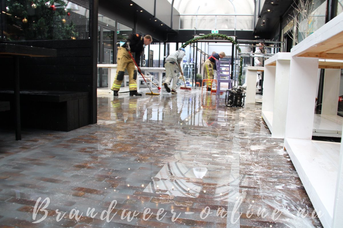 Melding brandweer Korenpassage Apeldoorn