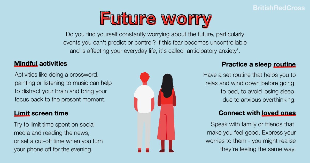 It’s understandable if you’re anxious about the future.

Here’s our advice on how to cope and stay positive.👇