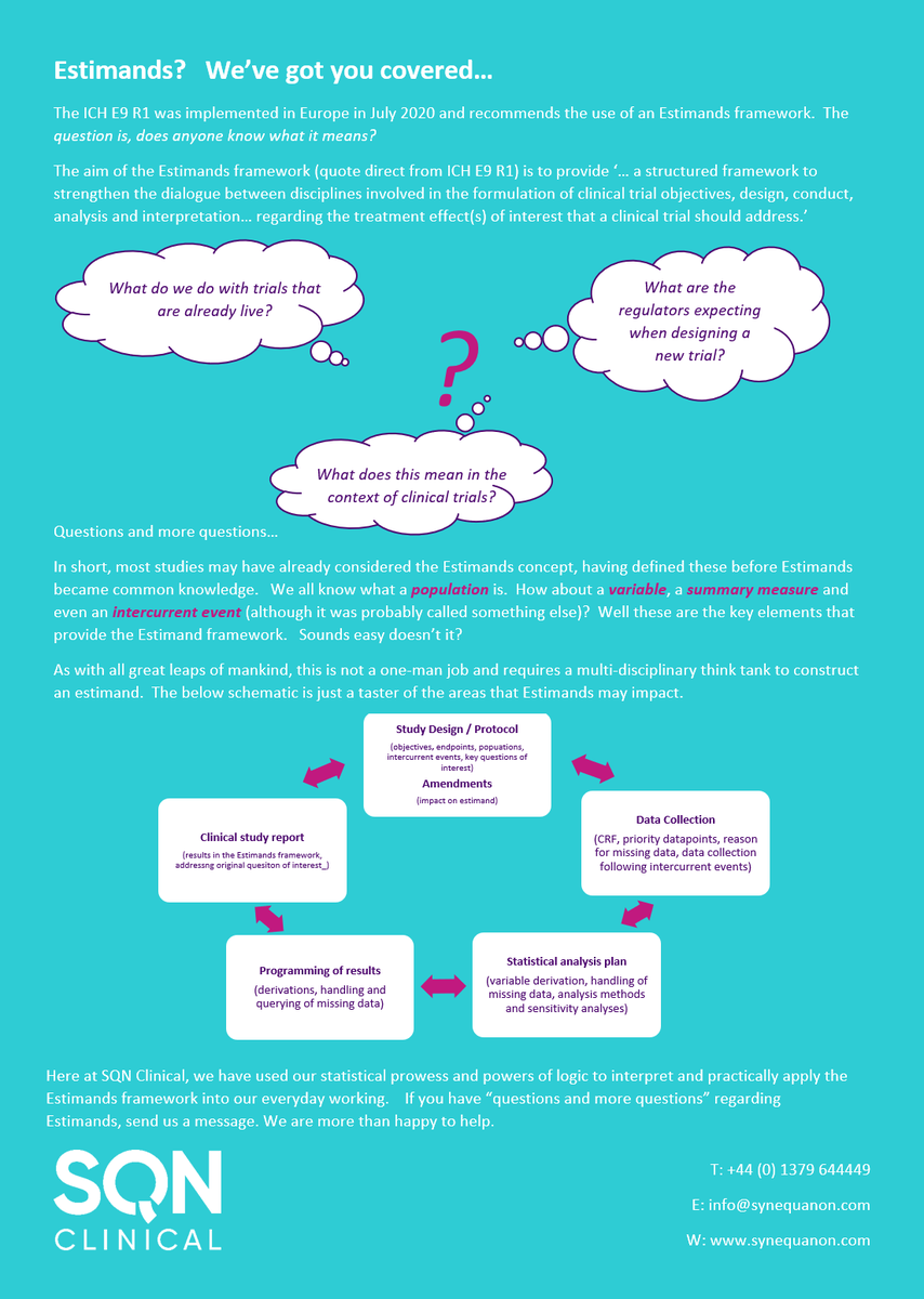 Estimands?

We've got you covered...