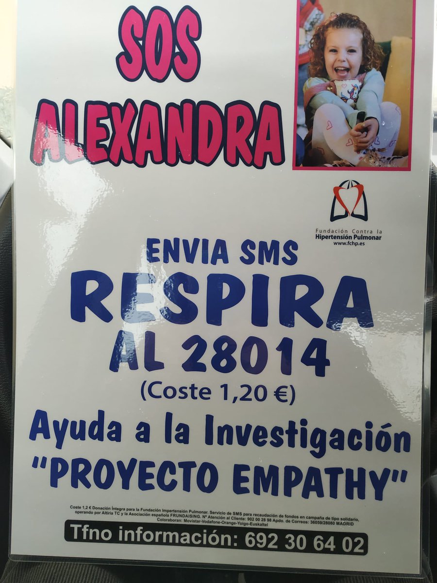 aliciiam85's tweet photo. 🥰 #SOSALEXANDRA Sigo pidiendo para este año, más investigación, más recursos para poder luchar y encontrar la cura de esta maldita enfermedad https://t.co/243LFZbj6F