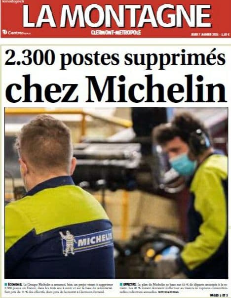 Pour ma part, je sais ce que Michelin doit aux  http://clermontois.es&nbsp;, à ses  http://xn--salari-gva.essalarié.es&nbsp; qui ont construit cette multinationale par leur travail. Et je veux les assurer de tout mon soutien dans cette bataille pour l’emploi et la justice sociale qui s’annonce.